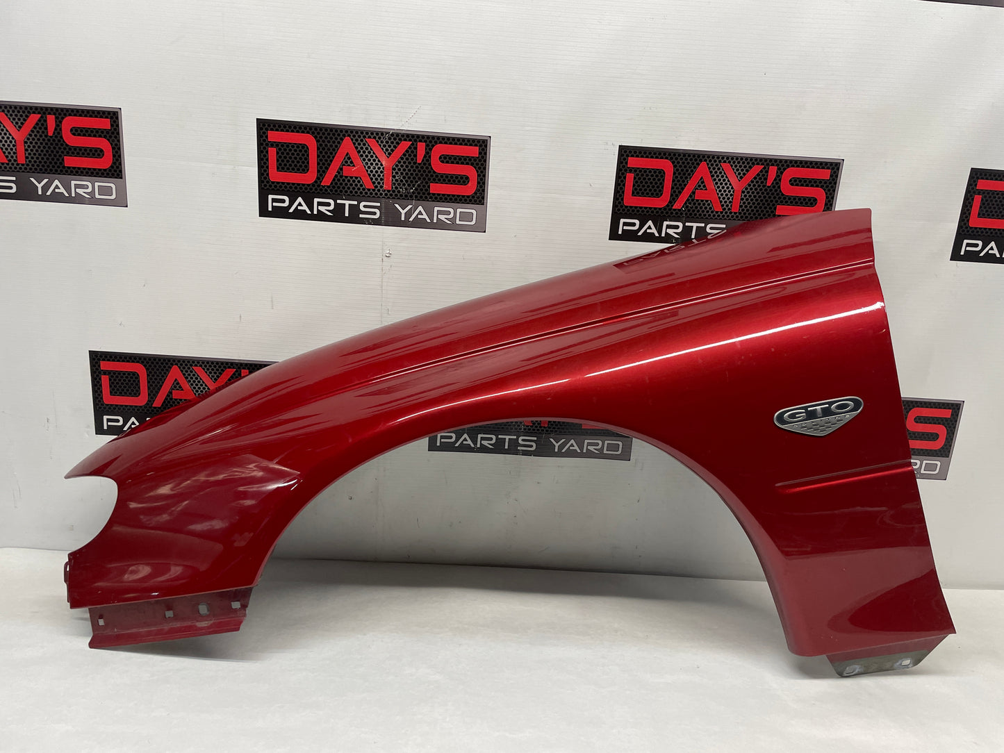 2006 Pontiac GTO LH Driver Front Fender Spice Red OEM