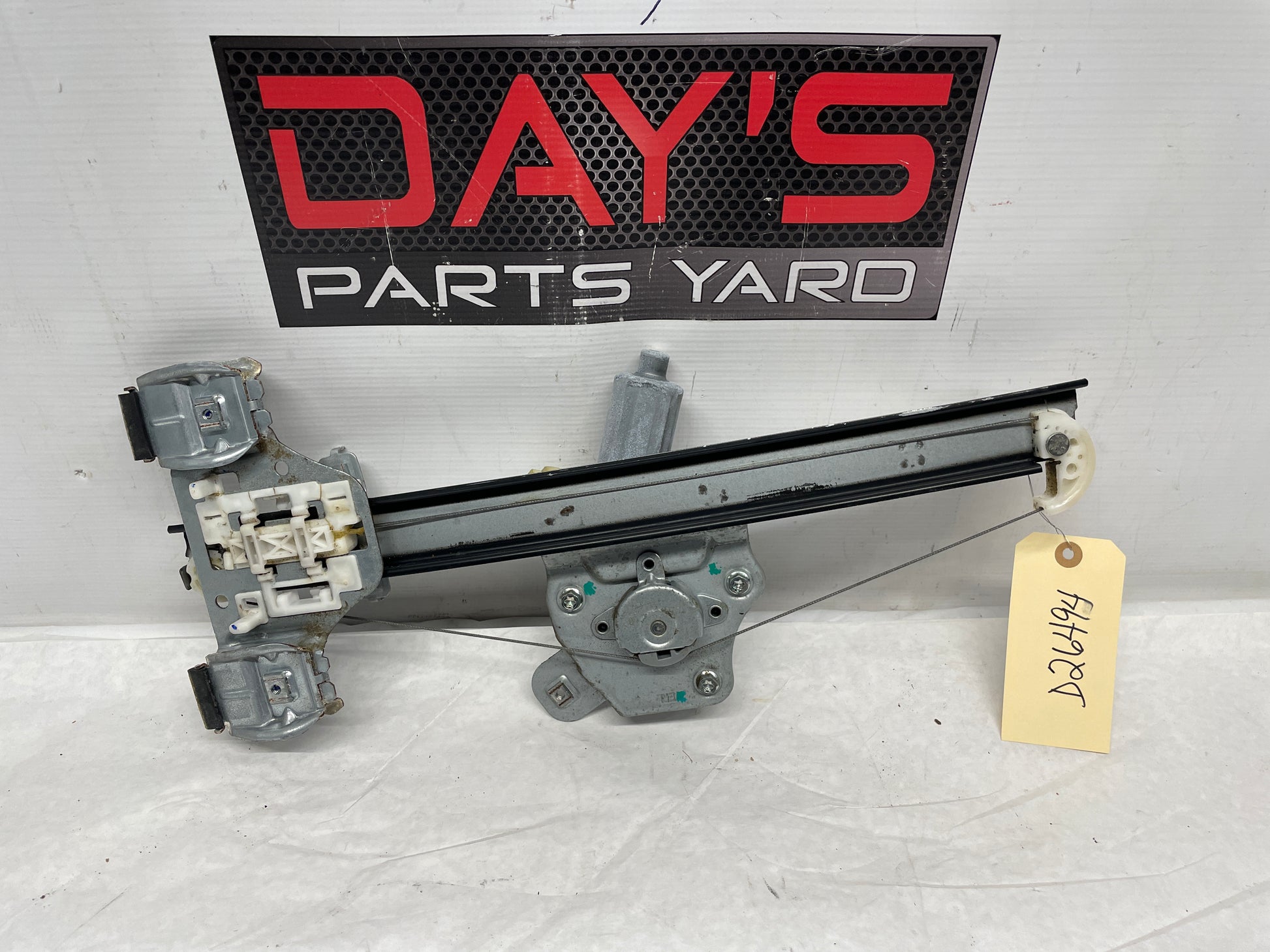 2014 Chevy SS Sedan LH Driver Rear Window Regulator w/ Motor OEM - Day's Parts Yard