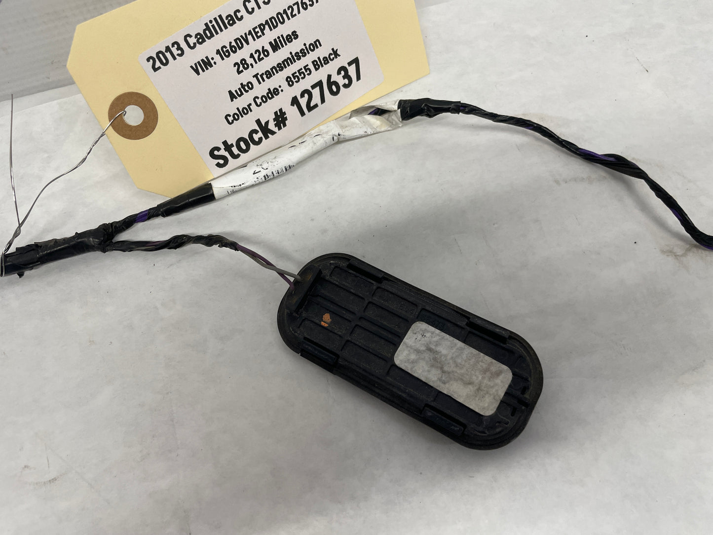 2013 Cadillac CTS-V Coupe Trunk Wire Wiring Harness OEM ??? - Day's Parts Yard