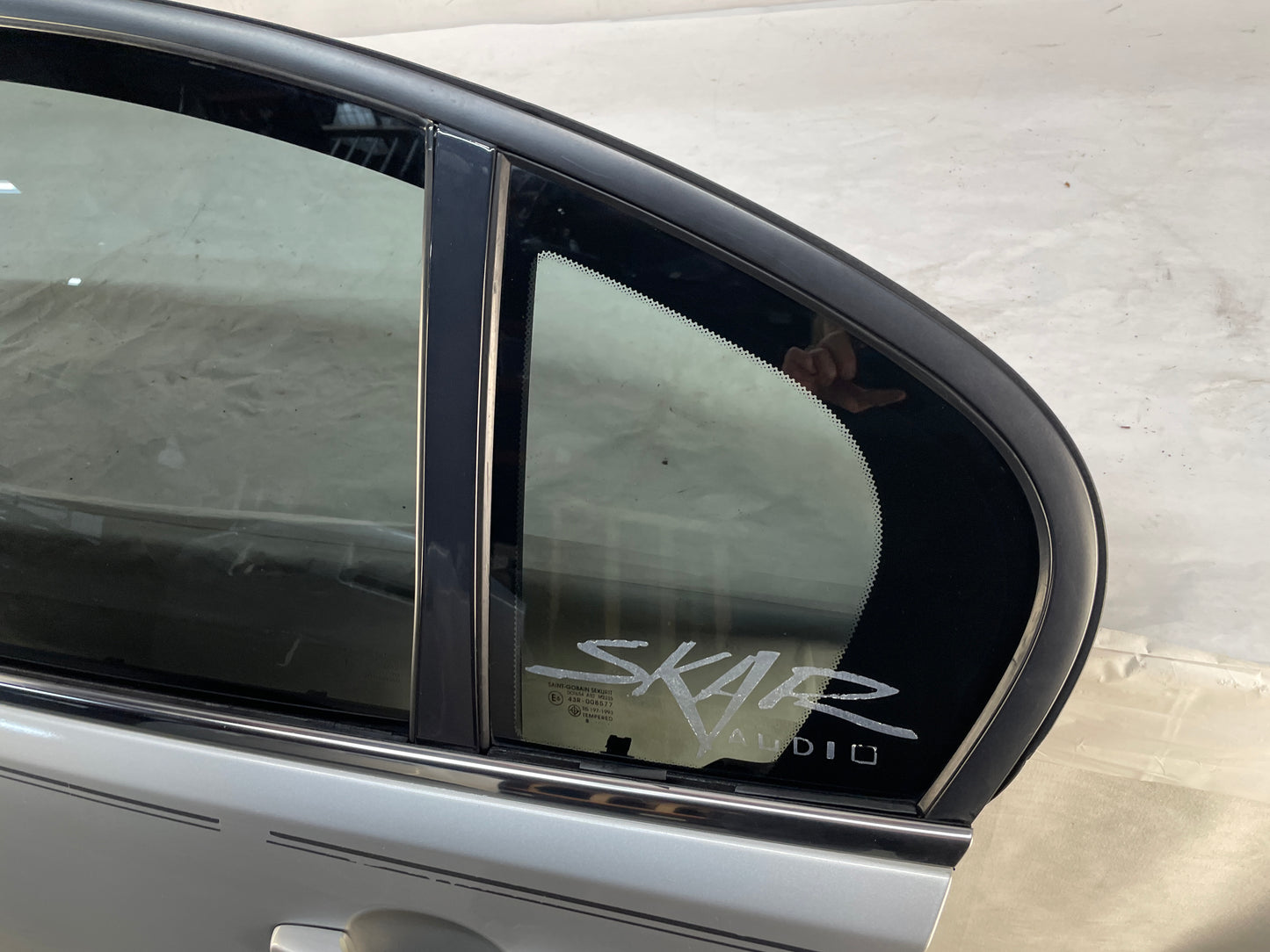 2009 Pontiac G8 LH Driver Rear Exterior Door Silver OEM - Day's Parts Yard