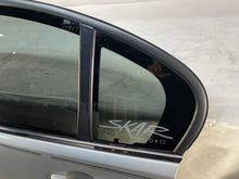 2009 Pontiac G8 LH Driver Rear Exterior Door Silver OEM - Day's Parts Yard