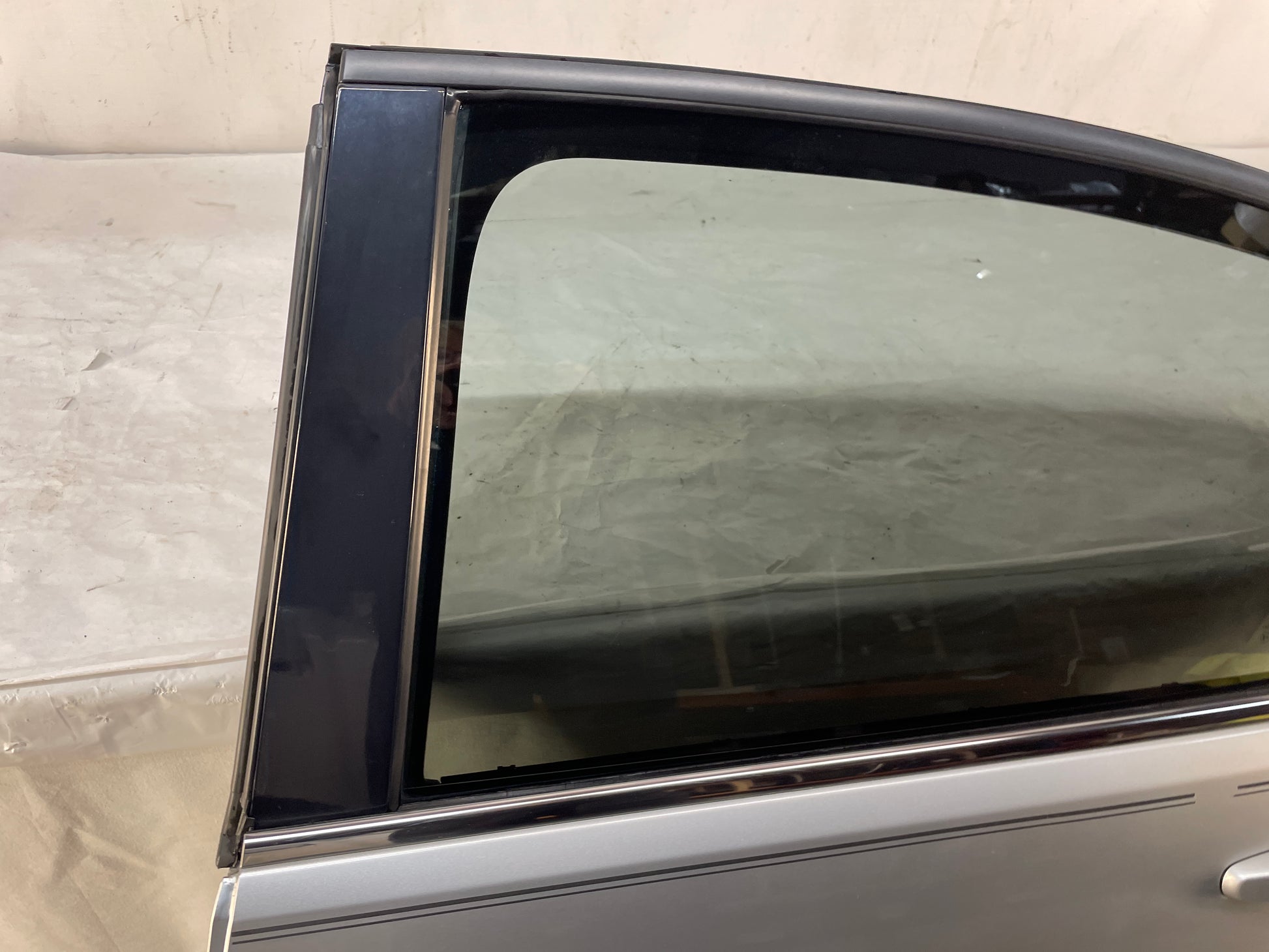 2009 Pontiac G8 LH Driver Rear Exterior Door Silver OEM - Day's Parts Yard