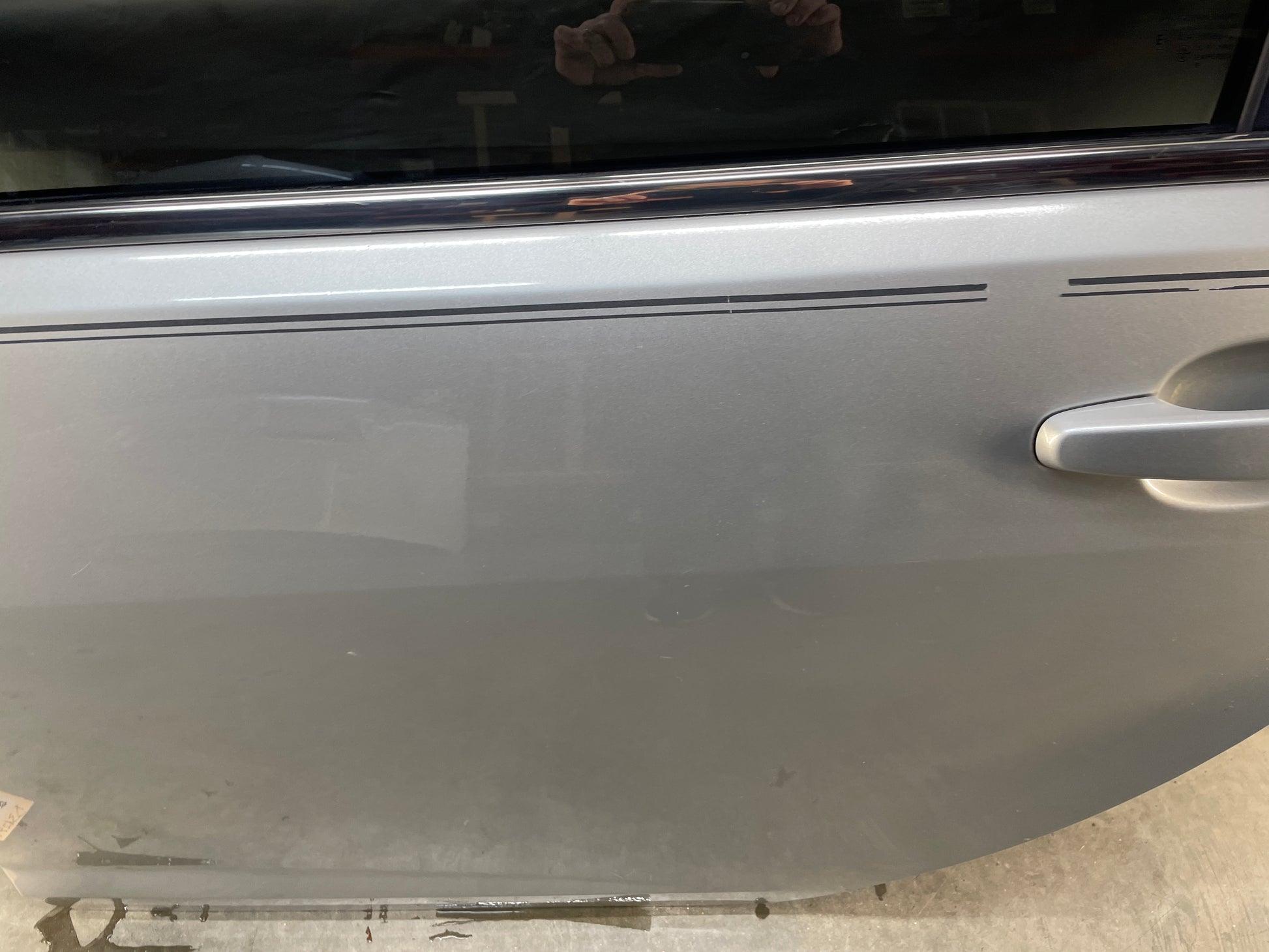 2009 Pontiac G8 LH Driver Rear Exterior Door Silver OEM - Day's Parts Yard