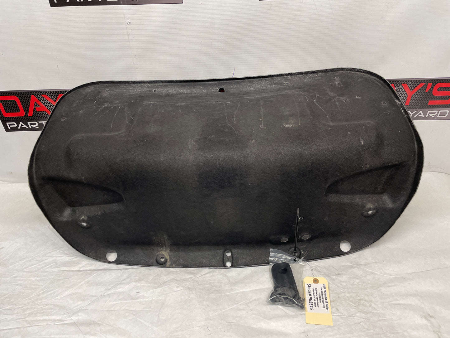 2014 Chevy SS Sedan Trunk Deck Lid Liner Carpet Felt OEM - Day's Parts Yard