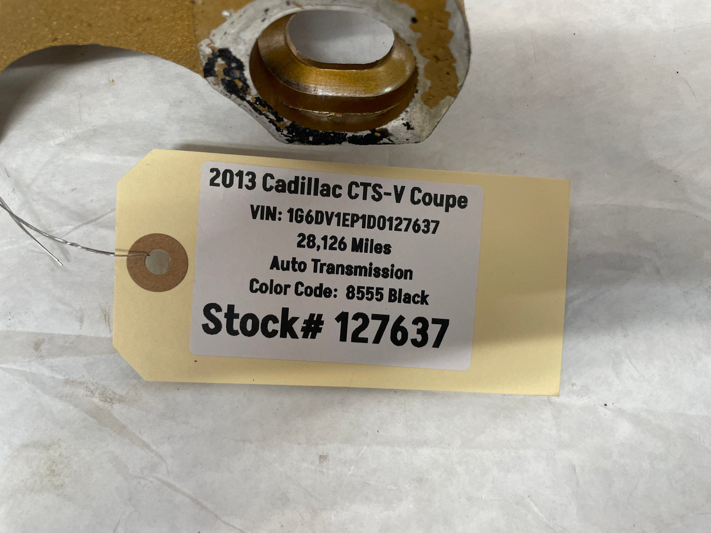 2013 Cadillac CTS-V Coupe Strut Tower Bar OEM - Day's Parts Yard
