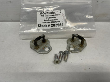 2004 Pontiac GTO RH & LH Door Striker Latch Catch OEM - Day's Parts Yard