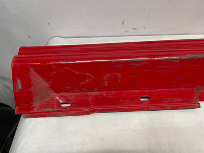 2006 Pontiac GTO RH Passenger Rocker Molding Side Skirt Panel Red OEM - Day's Parts Yard
