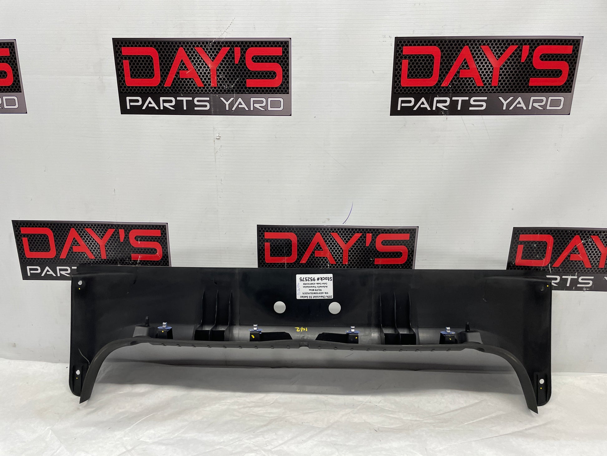 2014 Chevy SS Sedan Trunk Cargo Liftgate Wall Plate Cover Garnish Trim Molding OEM - Day's Parts Yard