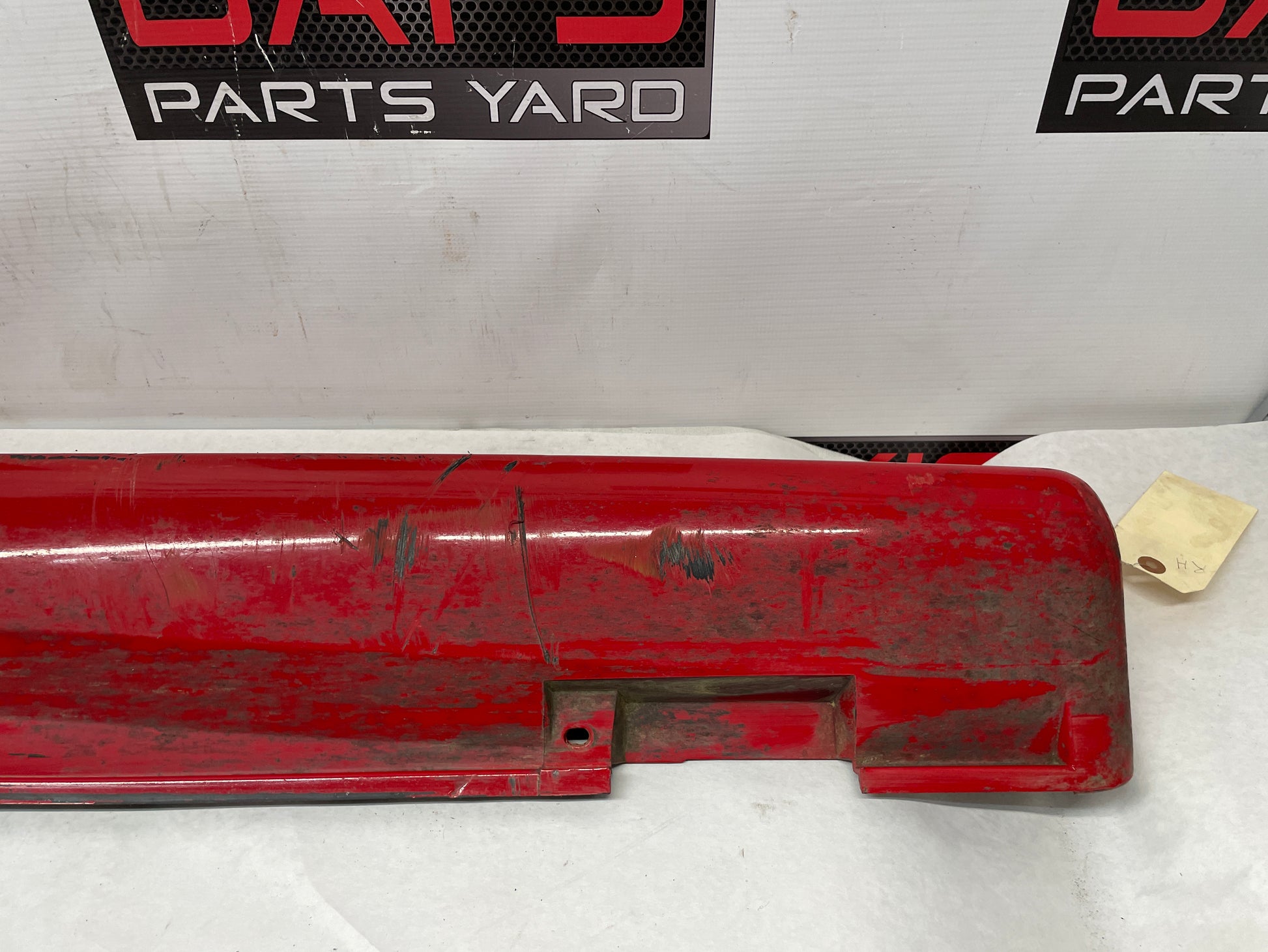 2006 Pontiac GTO RH Passenger Rocker Molding Side Skirt Panel Red OEM - Day's Parts Yard