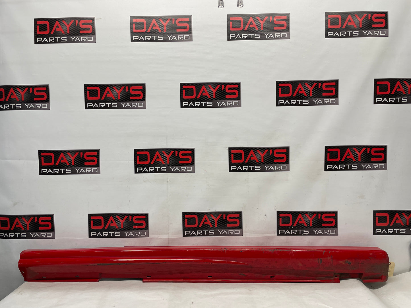 2006 Pontiac GTO RH Passenger Rocker Molding Side Skirt Panel Red OEM - Day's Parts Yard