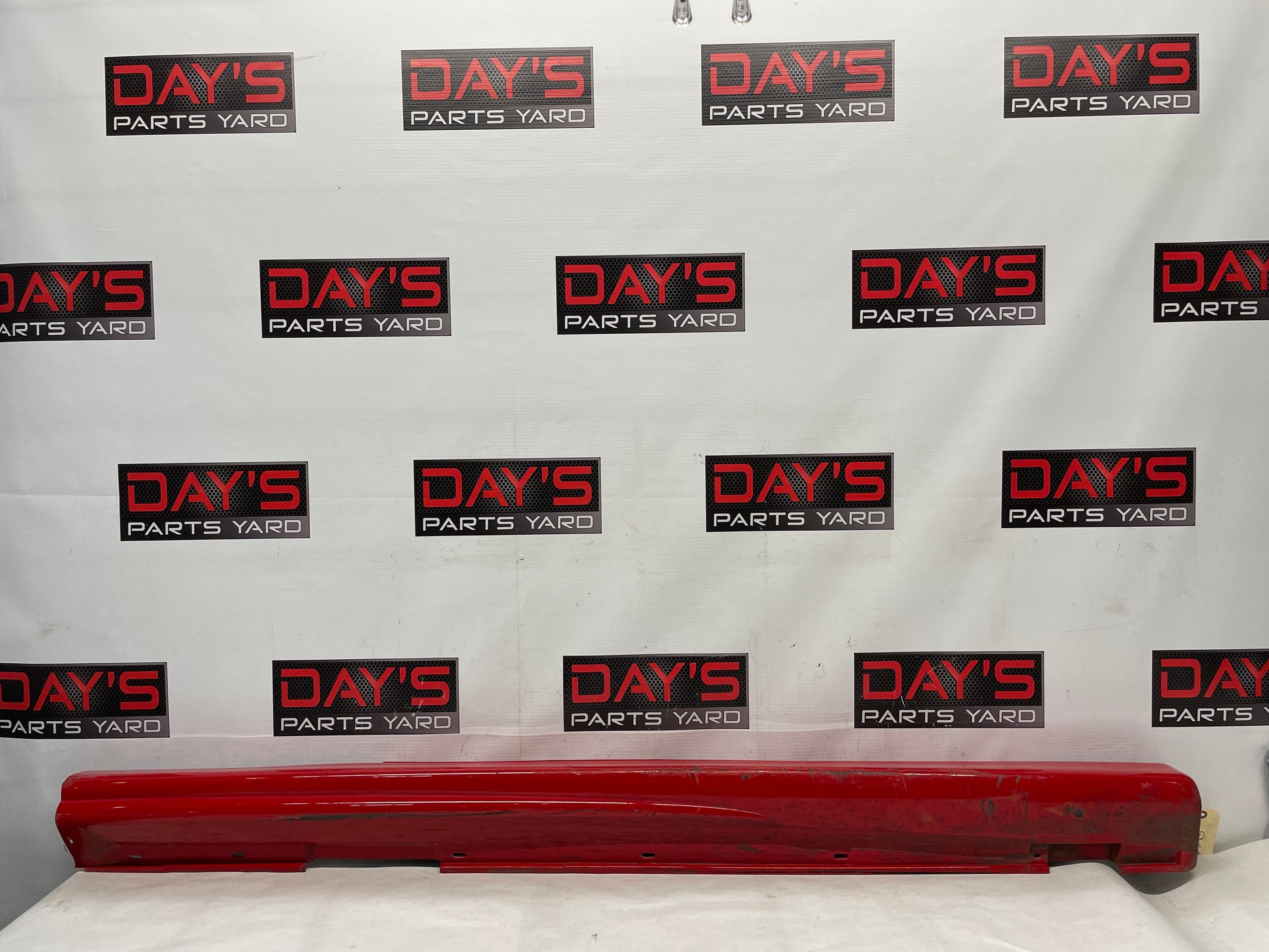 2006 Pontiac GTO RH Passenger Rocker Molding Side Skirt Panel Red OEM - Day's Parts Yard