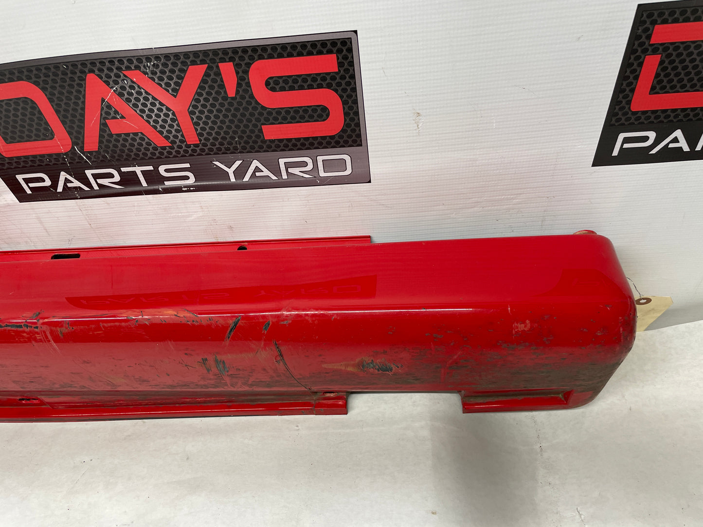2006 Pontiac GTO RH Passenger Rocker Molding Side Skirt Panel Red OEM - Day's Parts Yard
