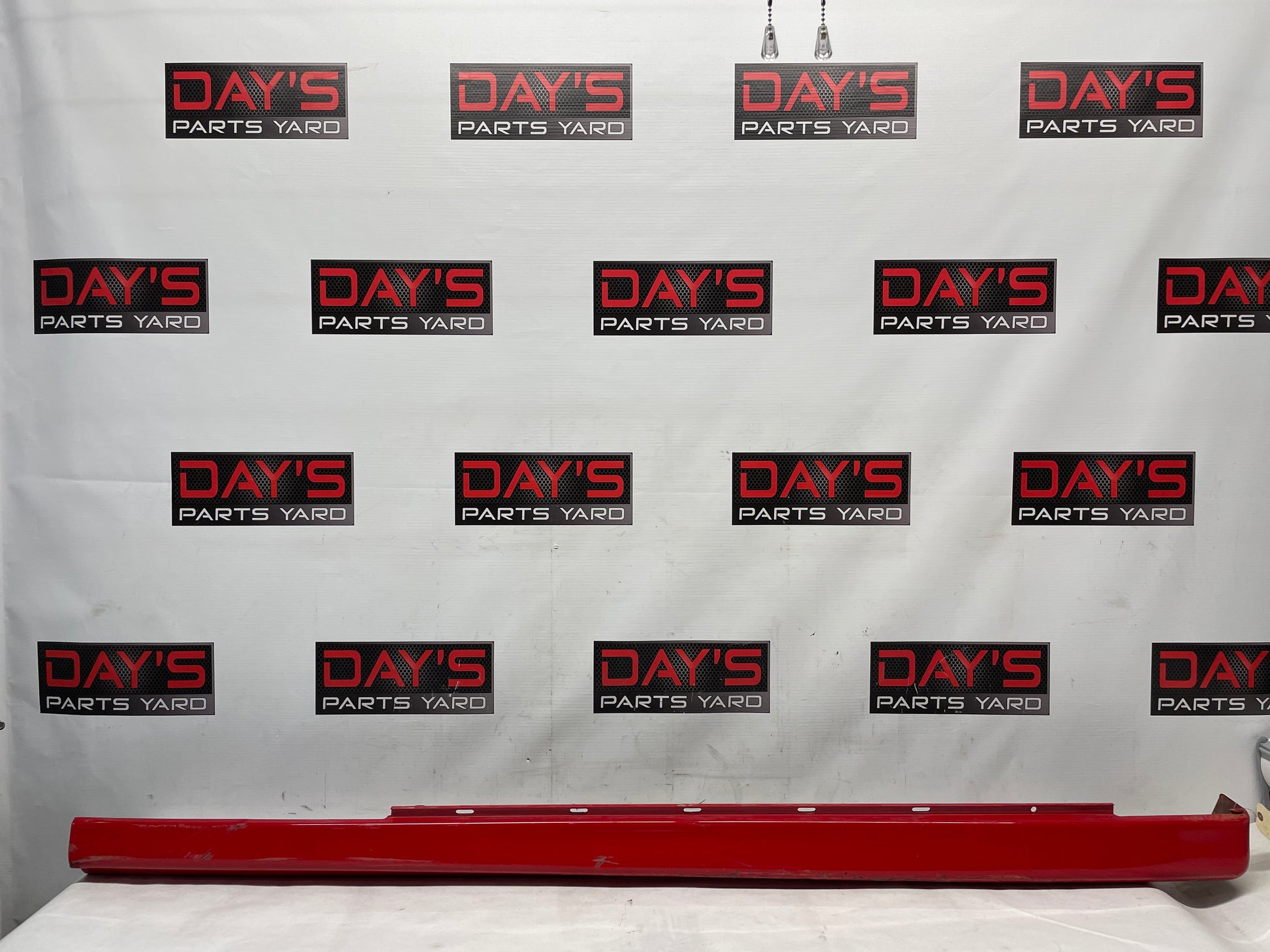 2006 Pontiac GTO RH Passenger Rocker Molding Side Skirt Panel Red OEM - Day's Parts Yard