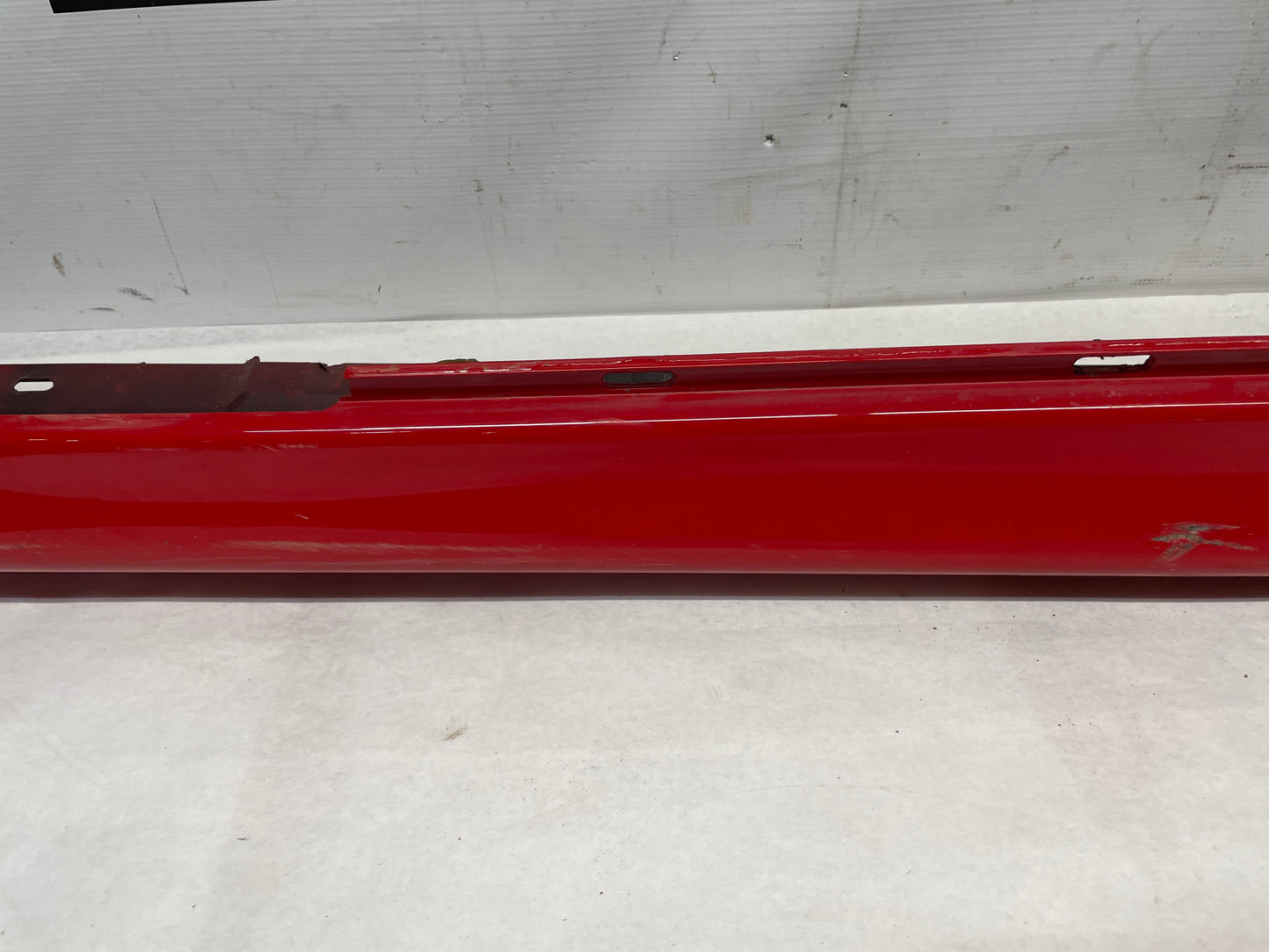 2006 Pontiac GTO RH Passenger Rocker Molding Side Skirt Panel Red OEM - Day's Parts Yard