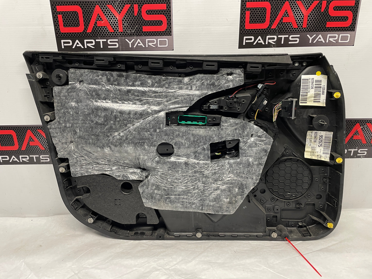 2014 Chevy SS Sedan RH Passenger Front Interior Door Panel Trim OEM - Day's Parts Yard