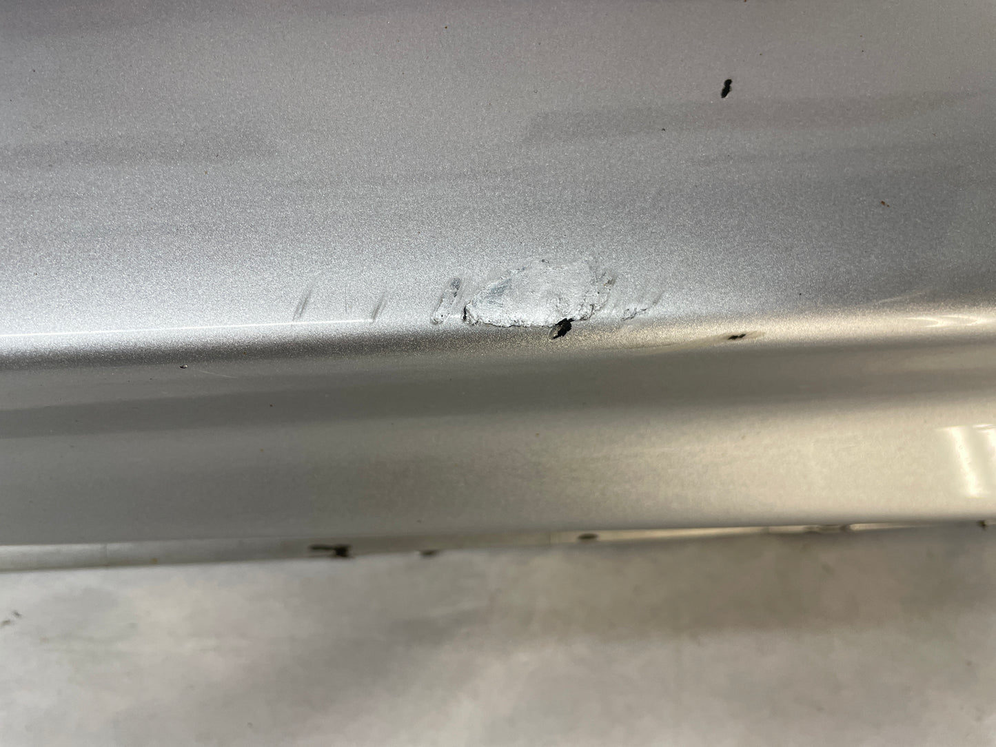 2009 Pontiac G8 LH Driver Rocker Molding Side Skirt Panel Black OEM - Day's Parts Yard