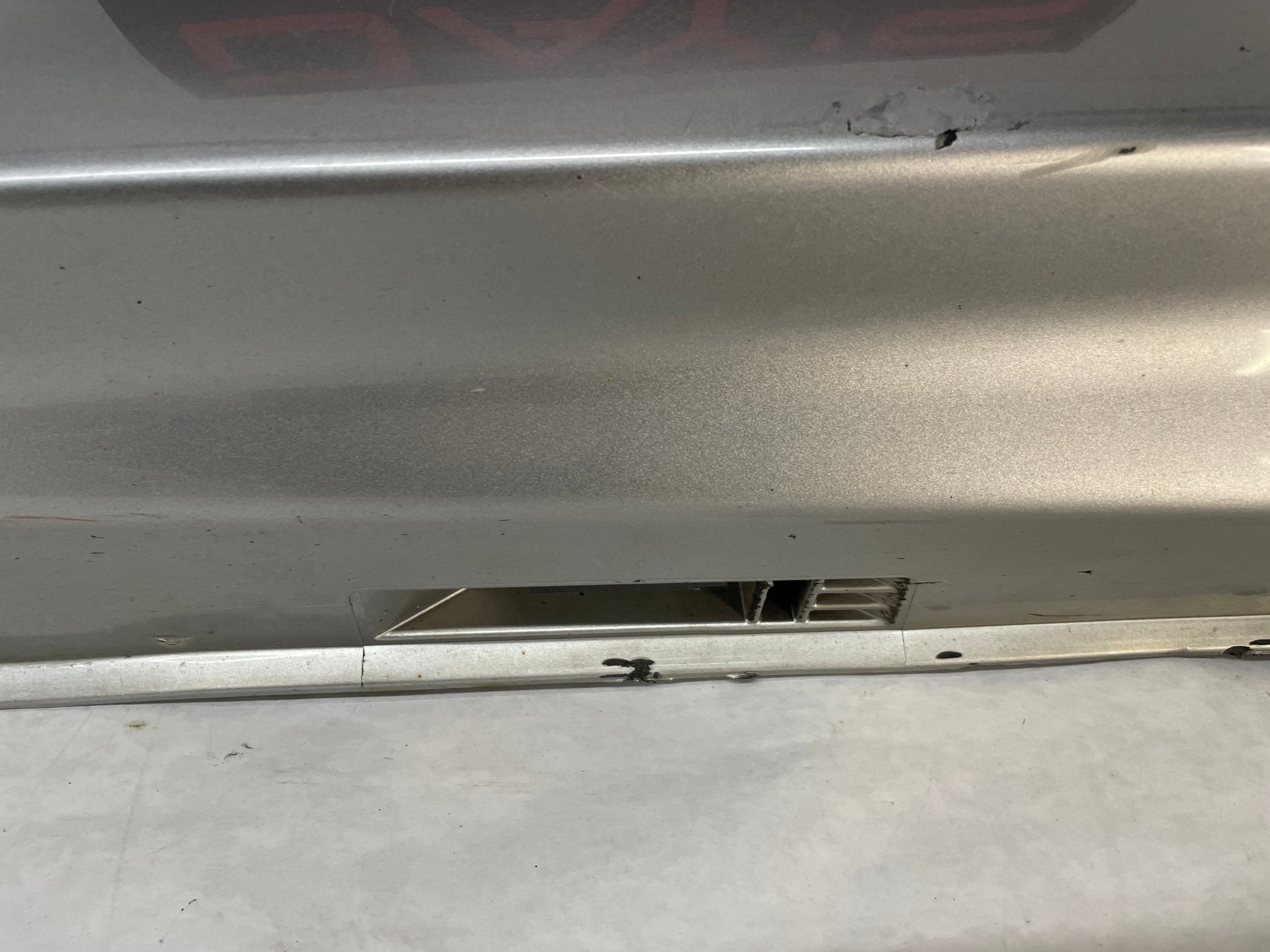 2009 Pontiac G8 LH Driver Rocker Molding Side Skirt Panel Black OEM - Day's Parts Yard