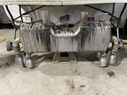 2017 Chevy Camaro SS Exhaust Muffler NPP Bi Mode Active w/ Valve Actuators OEM