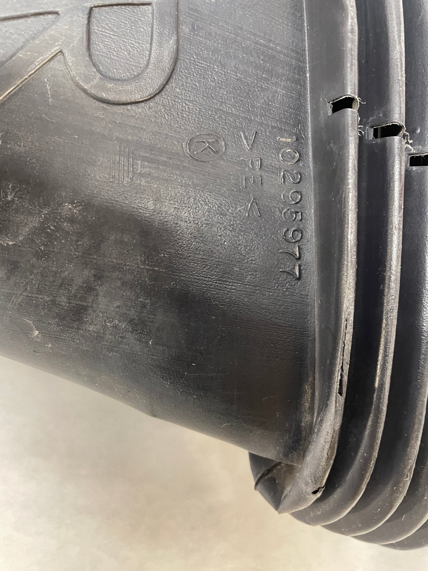 2004 Chevy C5 Corvette RH Passenger Front Bumper Brake Cooling Duct OEM - Day's Parts Yard