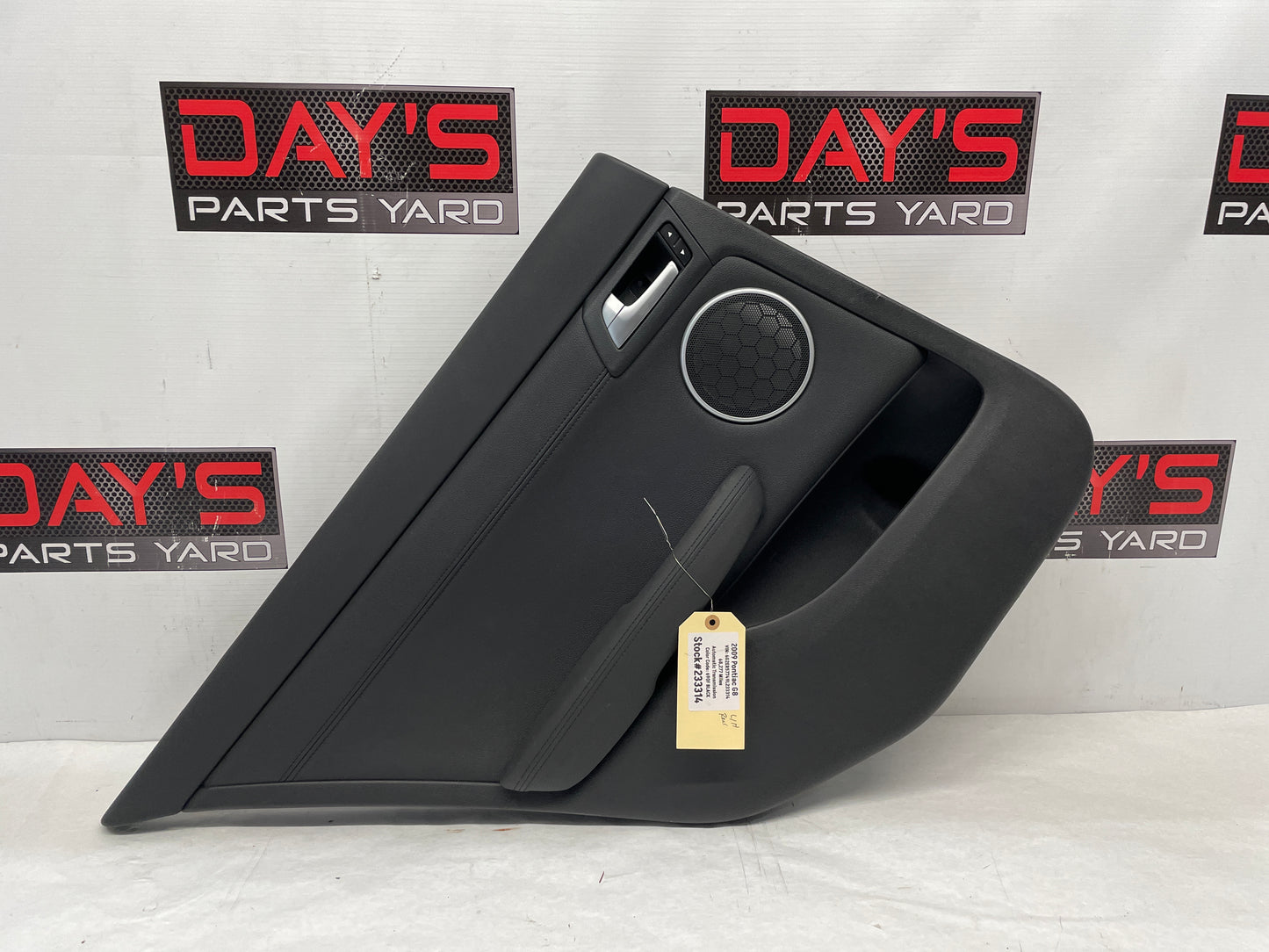 2009 Pontiac G8 LH Driver Rear Interior Door Panel Trim OEM - Day's Parts Yard