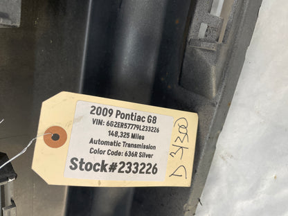 2009 Pontiac G8 LH Driver Rocker Molding Side Skirt Panel Black OEM - Day's Parts Yard