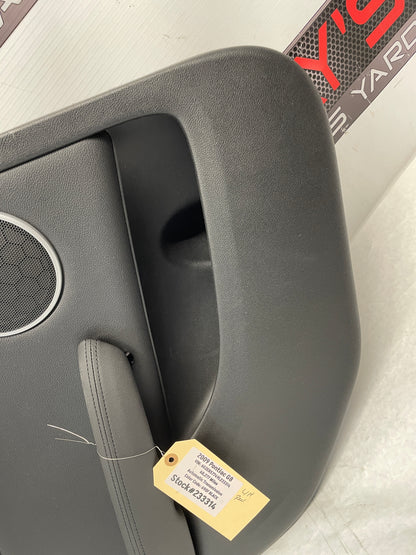 2009 Pontiac G8 LH Driver Rear Interior Door Panel Trim OEM - Day's Parts Yard