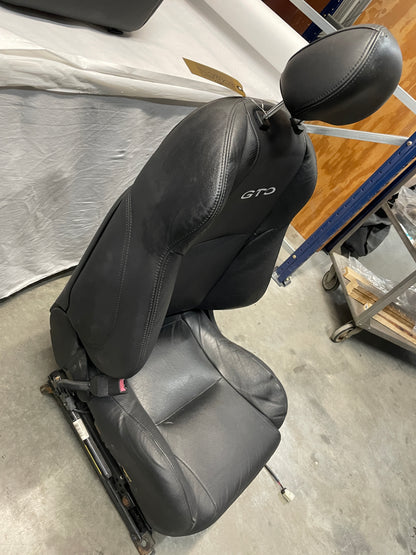 2006 Pontiac GTO Seats Front and Rear Black Leather OEM