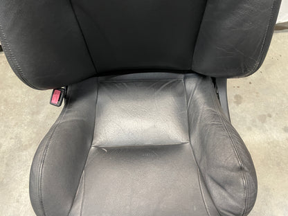 2006 Pontiac GTO Seats Front and Rear Black Leather OEM
