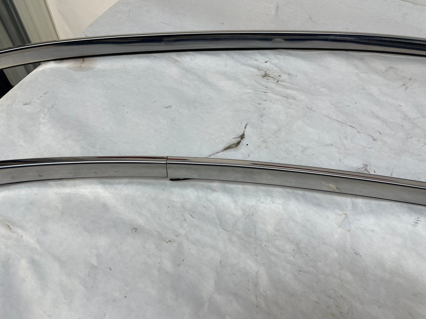 2009 Pontiac G8 RH & LH Door Roof Chrome Reveal Molding Trim OEM - Day's Parts Yard