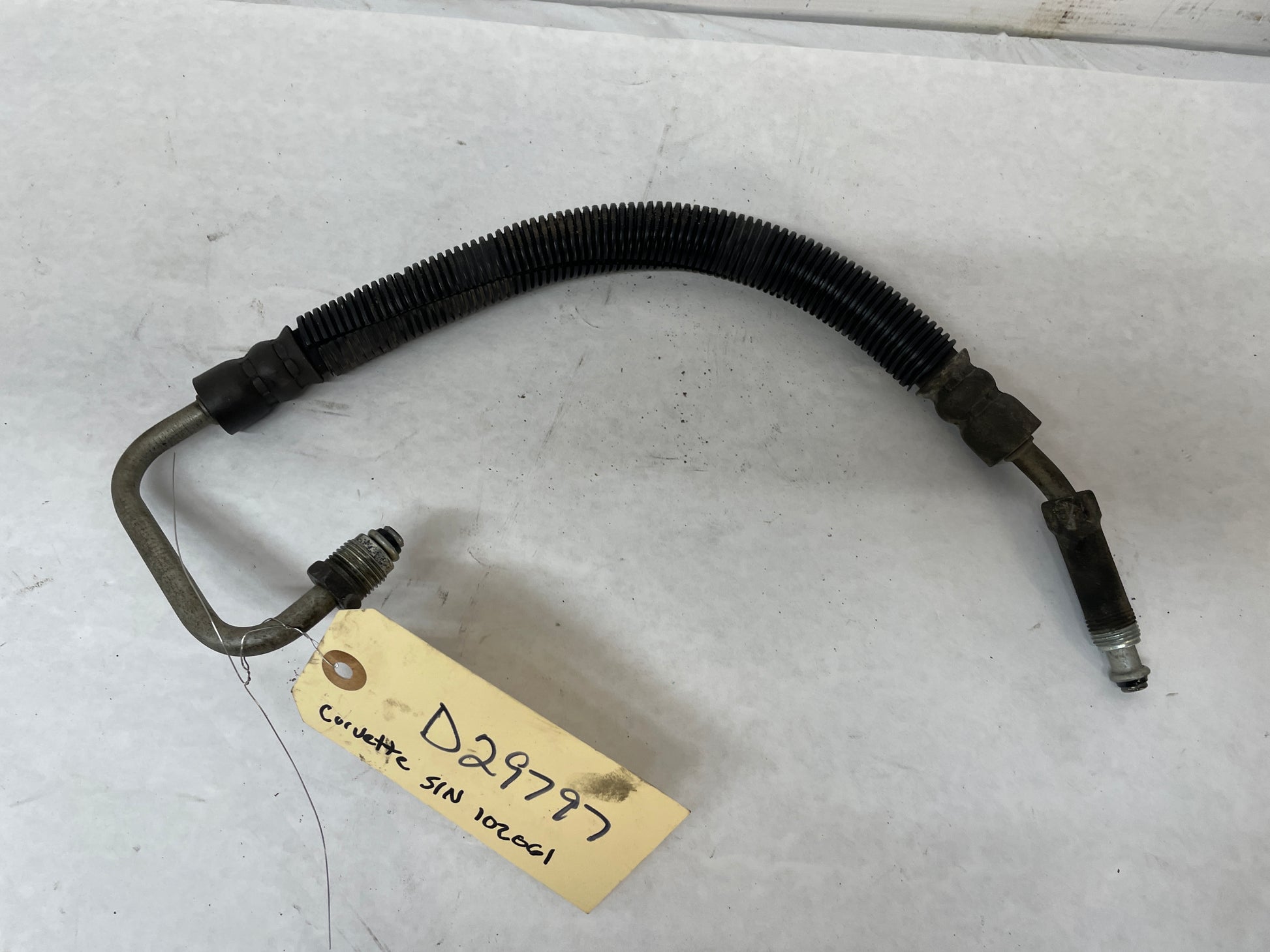 2004 Chevy C5 Corvette Power Steering Hose High Pressure Line - Day's Parts Yard