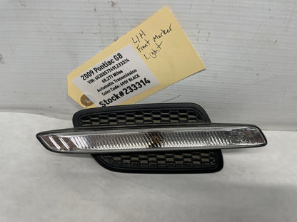 2009 Pontiac G8 LH Driver Fender Marker Light Grill OEM - Day's Parts Yard