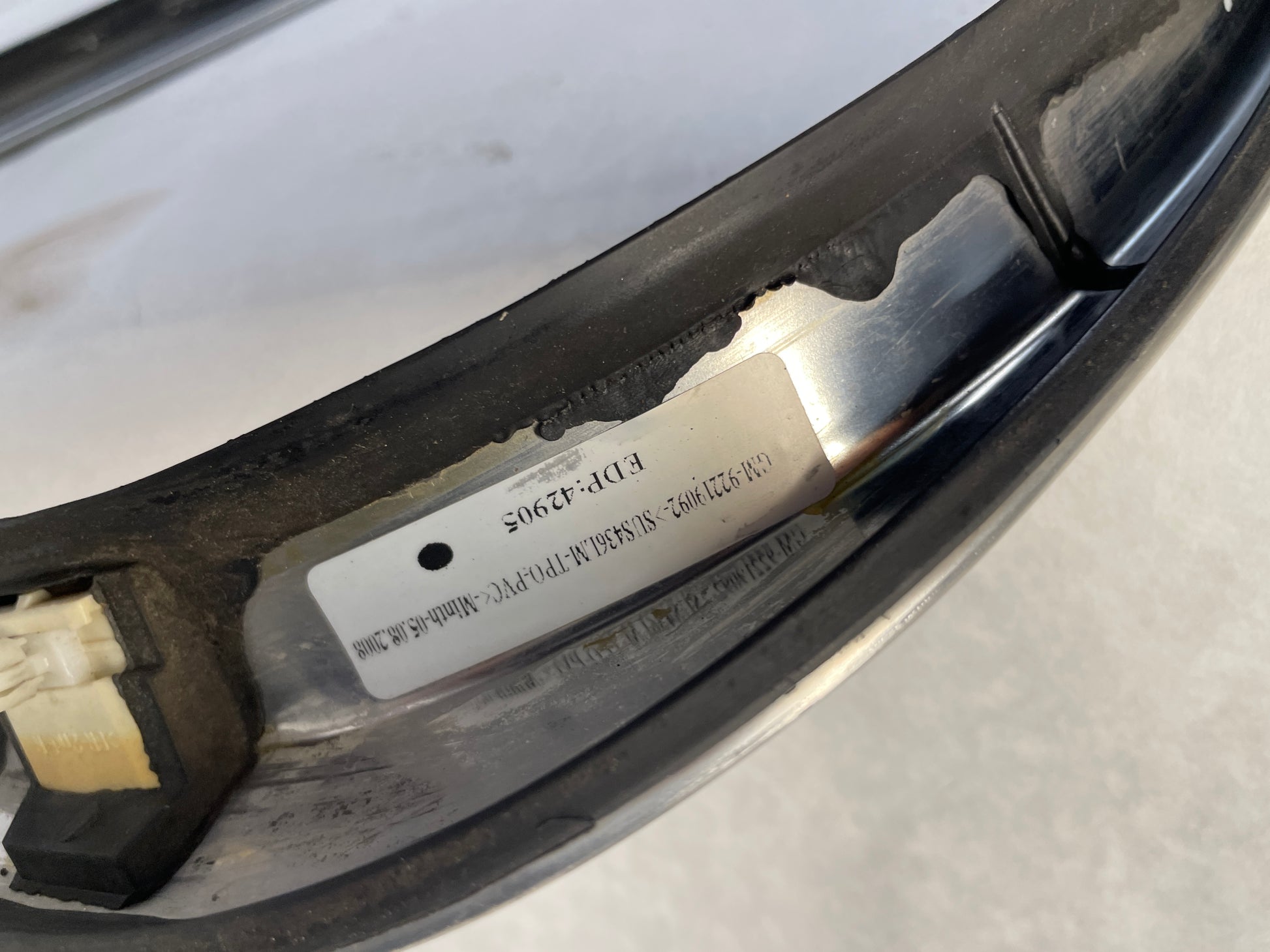 2009 Pontiac G8 RH & LH Door Roof Chrome Reveal Molding Trim OEM - Day's Parts Yard