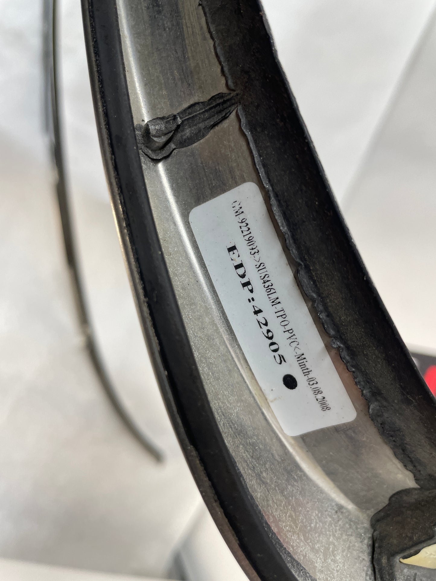 2009 Pontiac G8 RH & LH Door Roof Chrome Reveal Molding Trim OEM - Day's Parts Yard