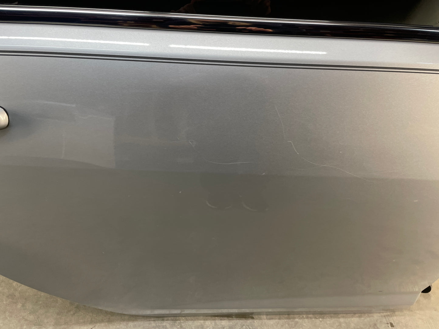 2009 Pontiac G8 RH Passenger Rear Exterior Door Silver OEM - Day's Parts Yard