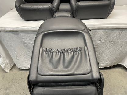 2006 Pontiac GTO Seats Front and Rear Black Leather OEM
