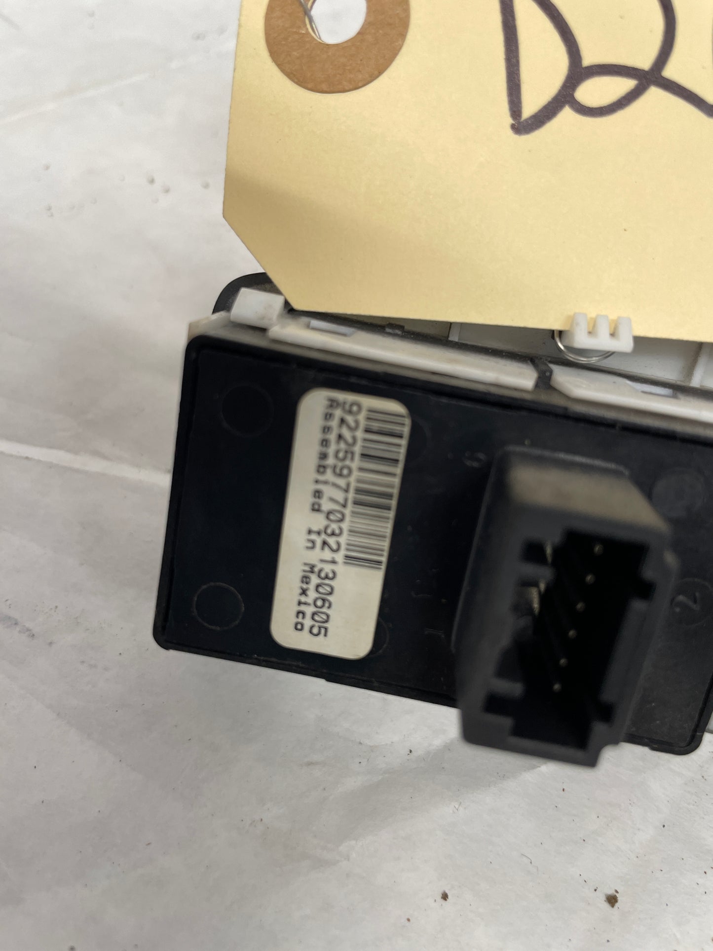2014 Chevy SS Sedan Headlight Lamp Switch w/ Trim Plate OEM - Day's Parts Yard