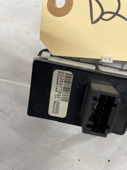 2014 Chevy SS Sedan Headlight Lamp Switch w/ Trim Plate OEM - Day's Parts Yard