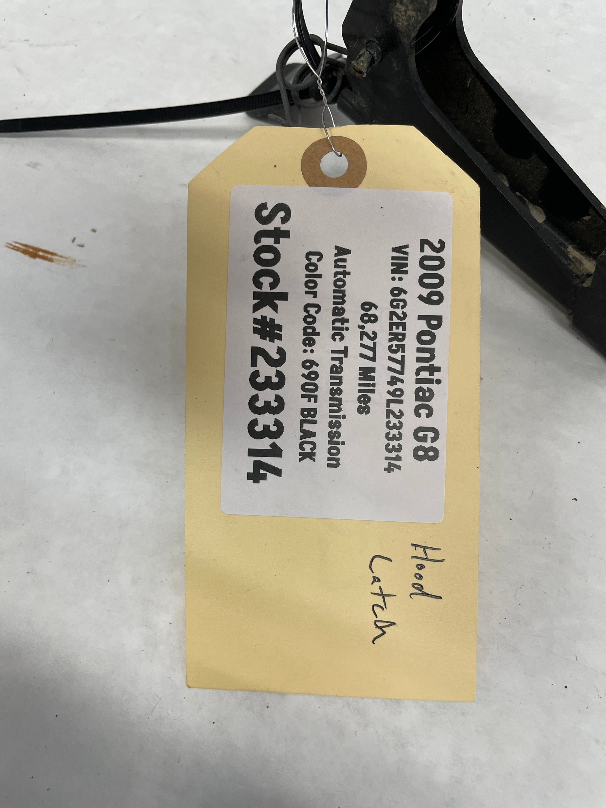 2009 Pontiac G8 Hood Latch OEM - Day's Parts Yard
