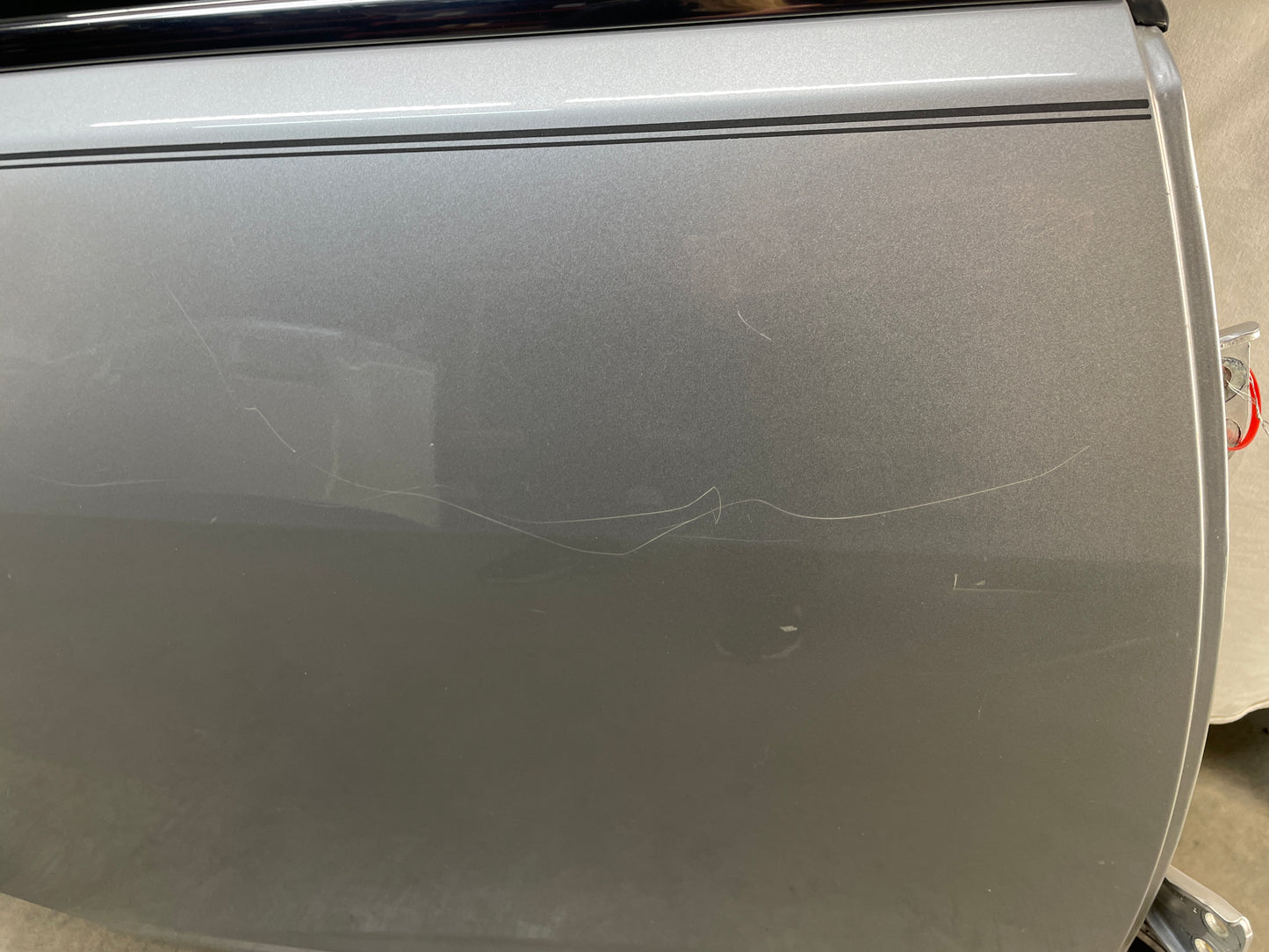 2009 Pontiac G8 RH Passenger Rear Exterior Door Silver OEM - Day's Parts Yard