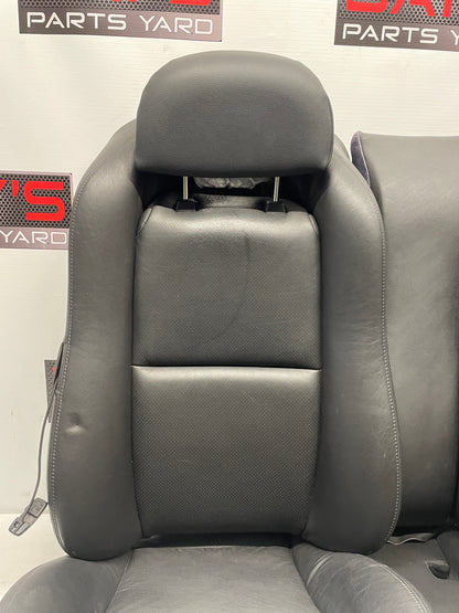 2006 Pontiac GTO Seats Front and Rear Black Leather OEM