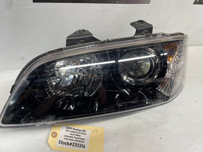 2009 Pontiac G8 LH Driver Head Light Headlight Lamp OEM - Day's Parts Yard