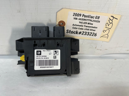 2009 Pontiac G8 RH Passenger Front Seat Occupancy Sensor Module OEM - Day's Parts Yard