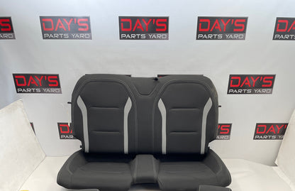 2022 Chevy Camaro SS Rear Seat Black and Gray Cloth OEM