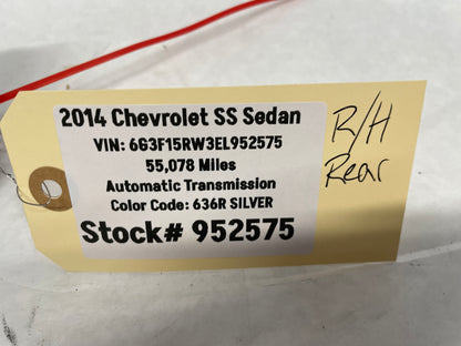 2014 Chevy SS Sedan RH Passenger Rear Door Lock Actuator OEM - Day's Parts Yard