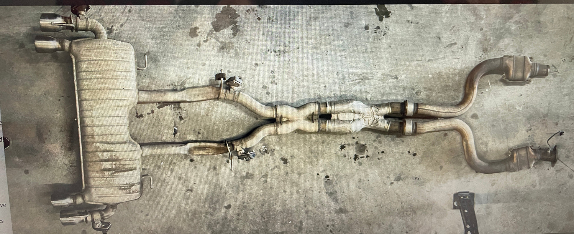 2018 Chevy Camaro SS Factory Exhaust - Day's Parts Yard