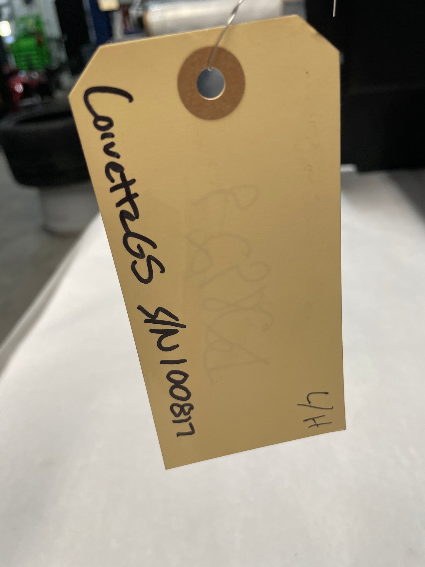 2011 Chevy C6 Corvette Grand Sport LH Driver Rear Wheelhouse Liner Well OEM