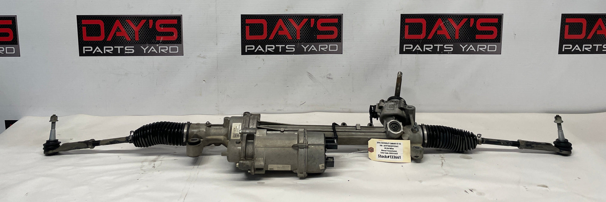 2014 Chevy Camaro SS 1LE Steering Rack and Pinion OEM - Day's Parts Yard