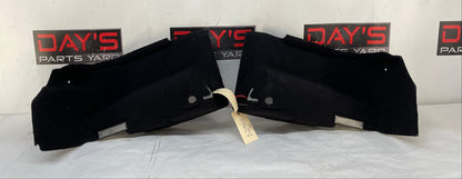 2004 Chevy C5 Corvette RH & LH Rear Trunk Cargo Compartment Carpet Trim Liner Insert OEM - Day's Parts Yard