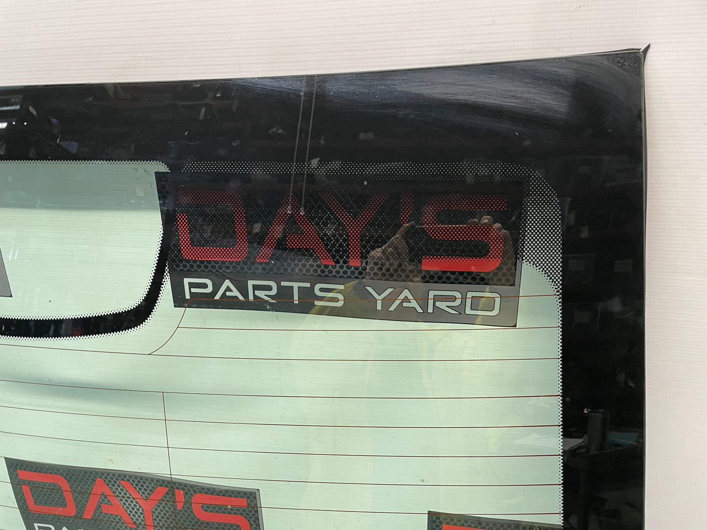 2017 Chevy SS Sedan Rear Back Glass Windshield Window OEM LOCAL PICK UP - Day's Parts Yard