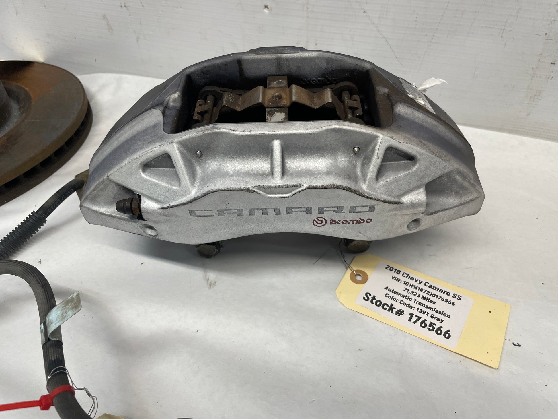 2018 Chevy Camaro SS Front and Rear Calipers w/ Rotors OEM - Day's Parts Yard
